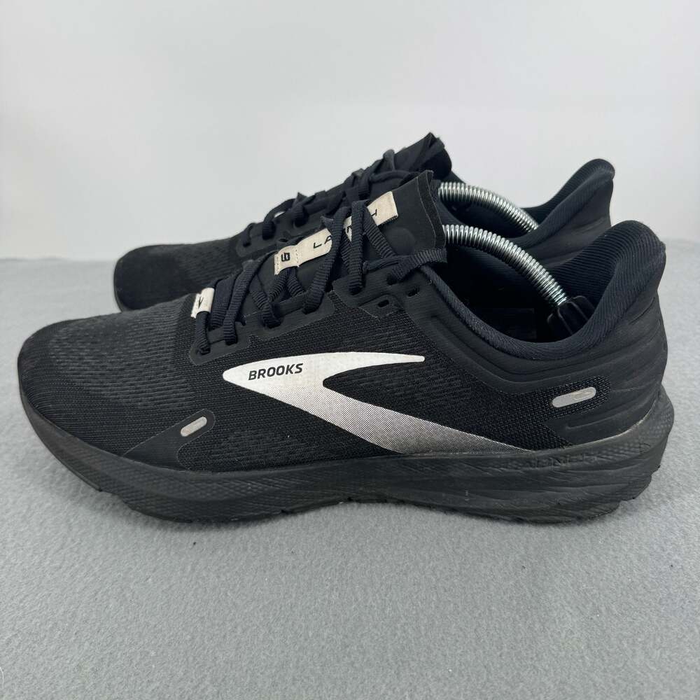Brooks Launch 9 Men's Black White Neutral Running Shoes Sneakers